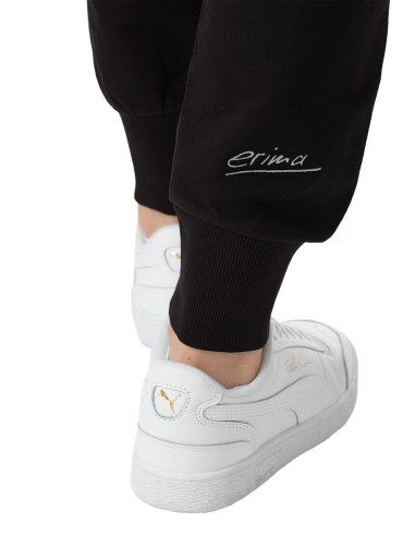 Spodnie dresowe z szerokim pasem